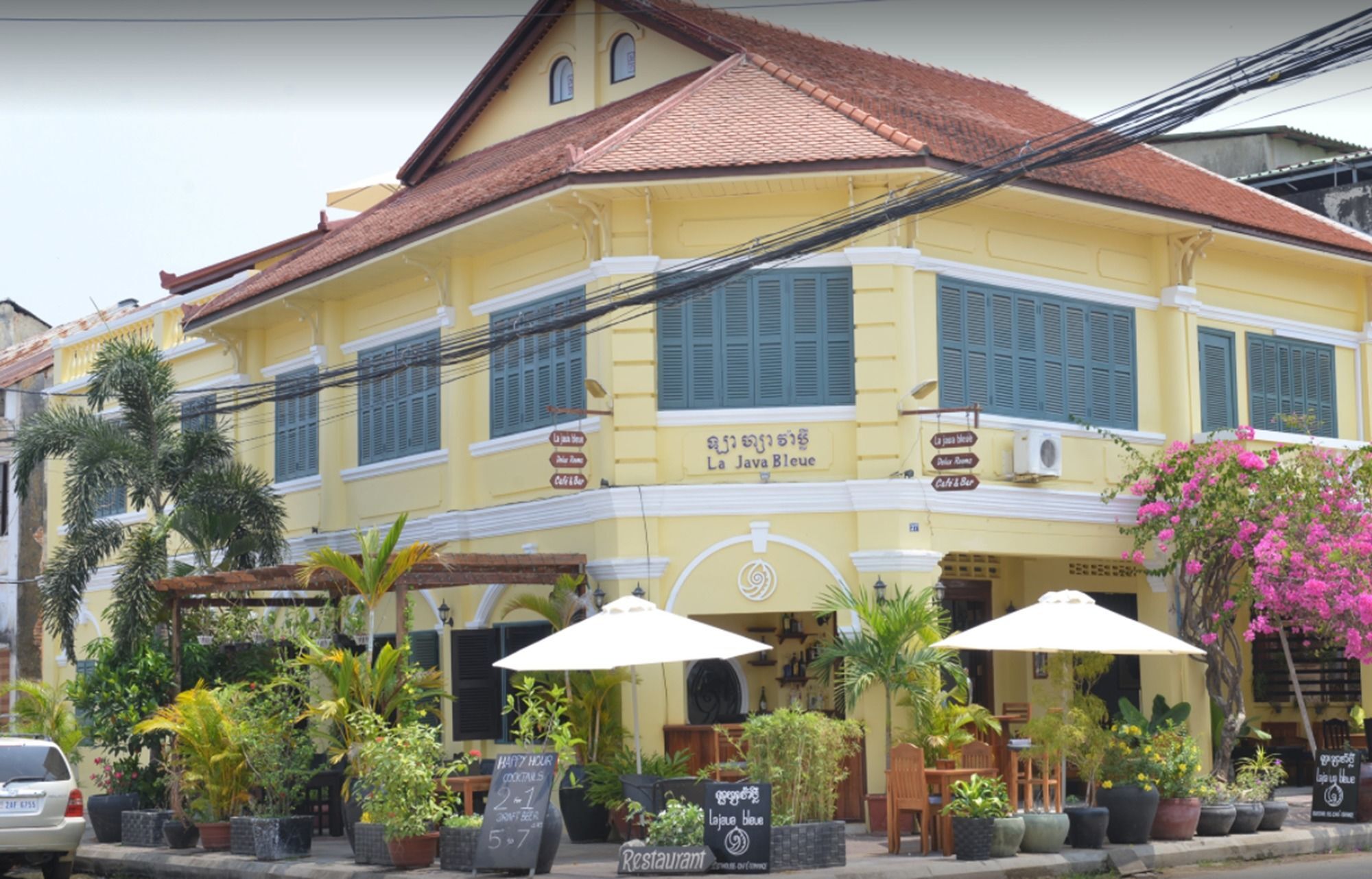 Hotel La Java Bleue Kampot Exterior photo